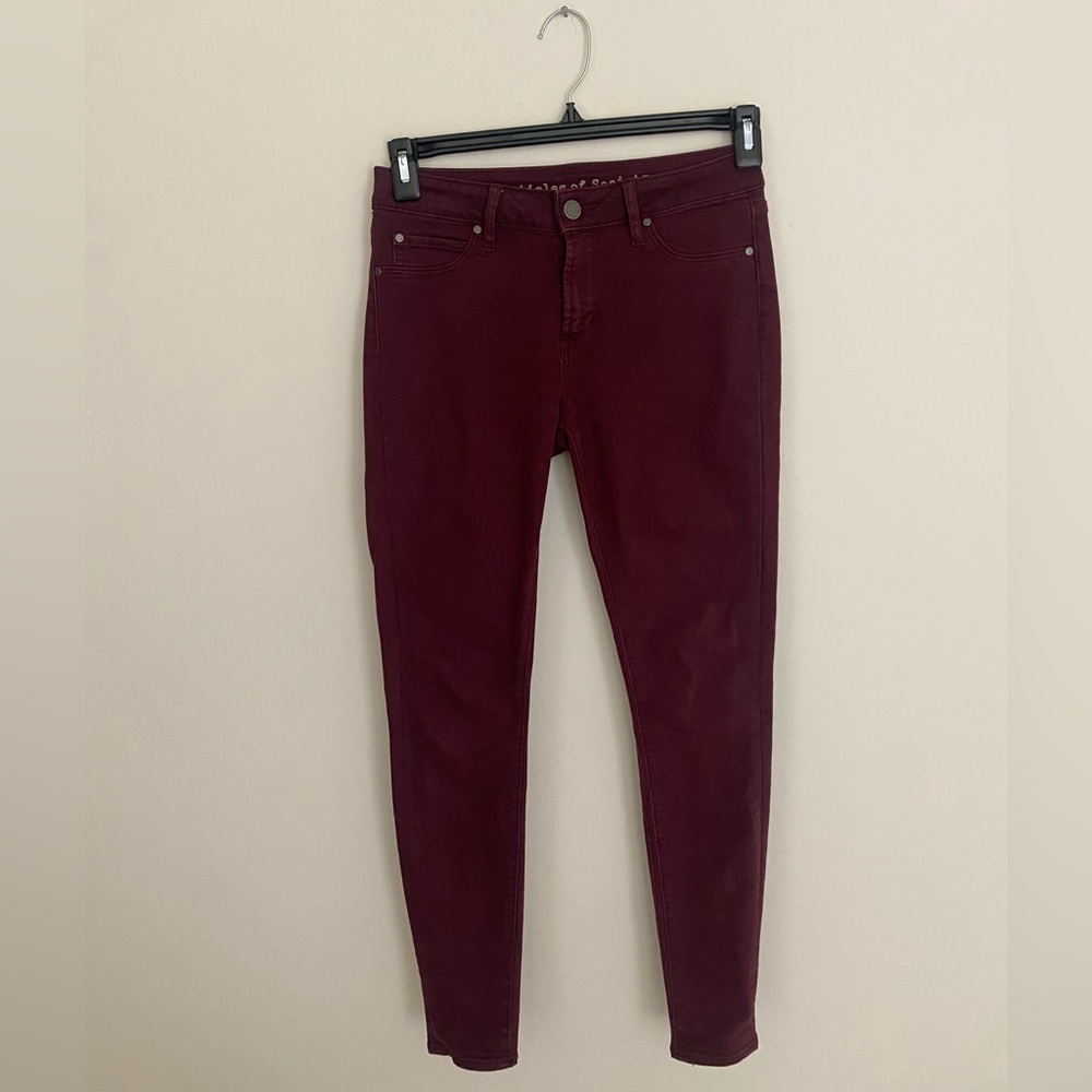 Articles of Society Burgundy Skinny Jean